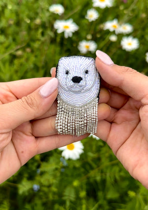 Adopt a Polar Bear Embroidery Kit for Beginners