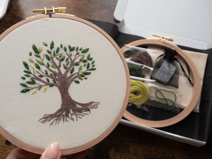 Tree of Life Embroidery Kit for Beginners