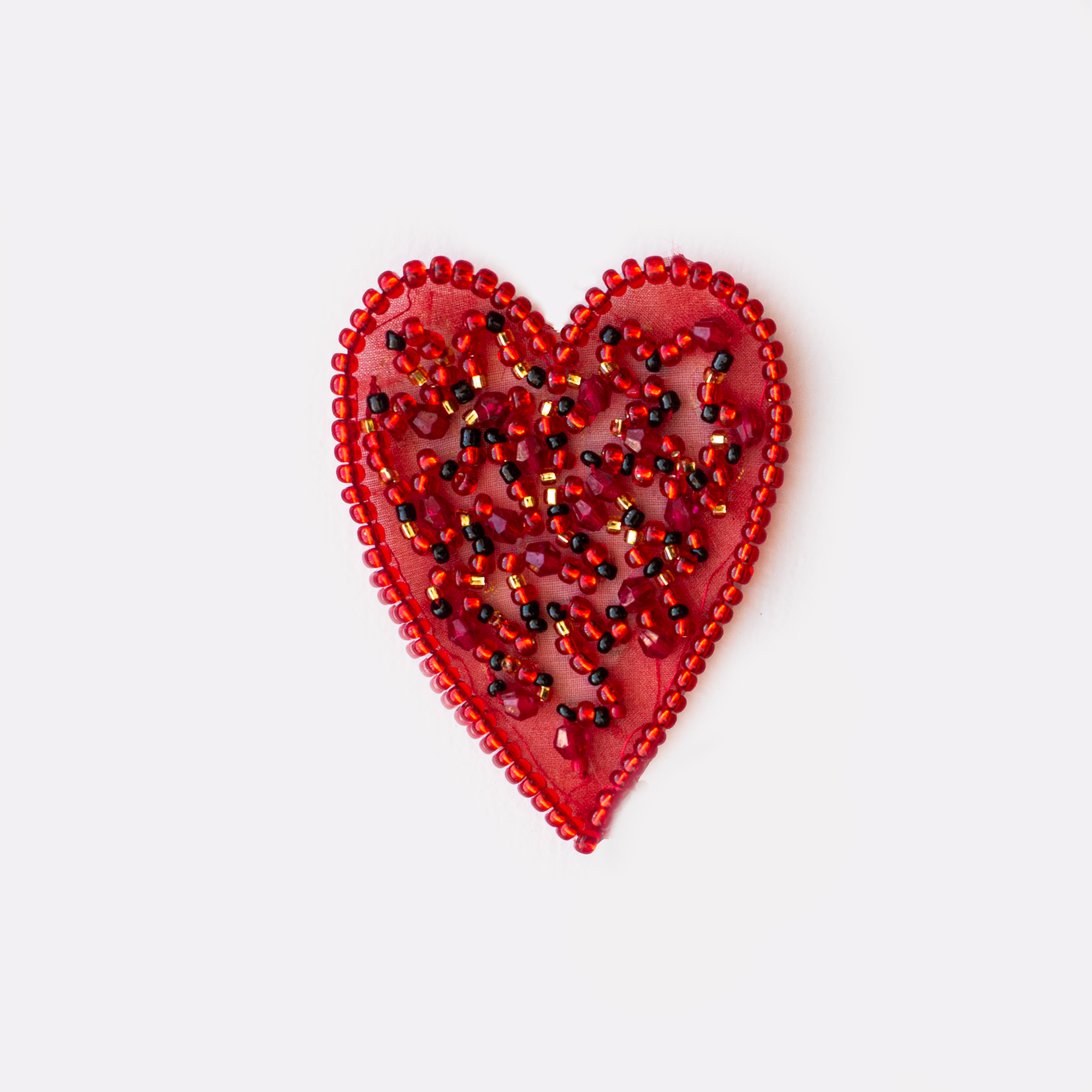 Tambour Embroidery Heart Clothes Patch Kit For Beginners