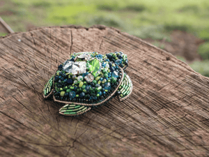 Adopt a Turtle Embroidery Kit for Beginners