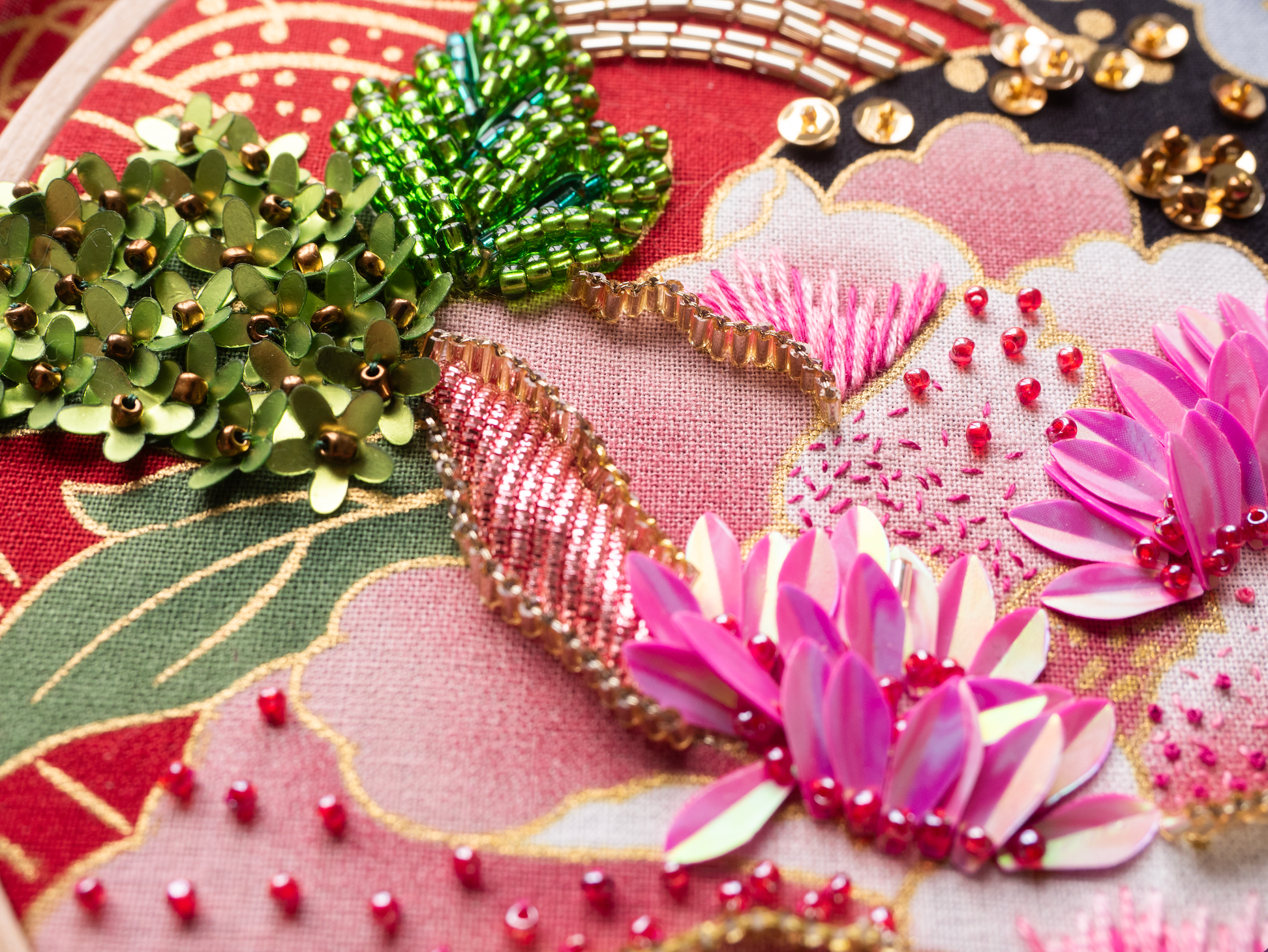 [November] Creative Beading Embroidery Workshop *In-person*