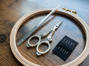 [New dates] ]Introduction to Tambour Embroidery - Online Workshop